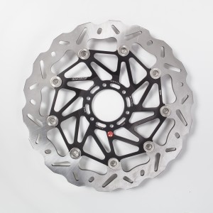 PAR DE DISCOS DE FRENO DELANTERO BRAKING WAVE SK3 HONDA HORNET 600 (CB 600 F) 1998-2001