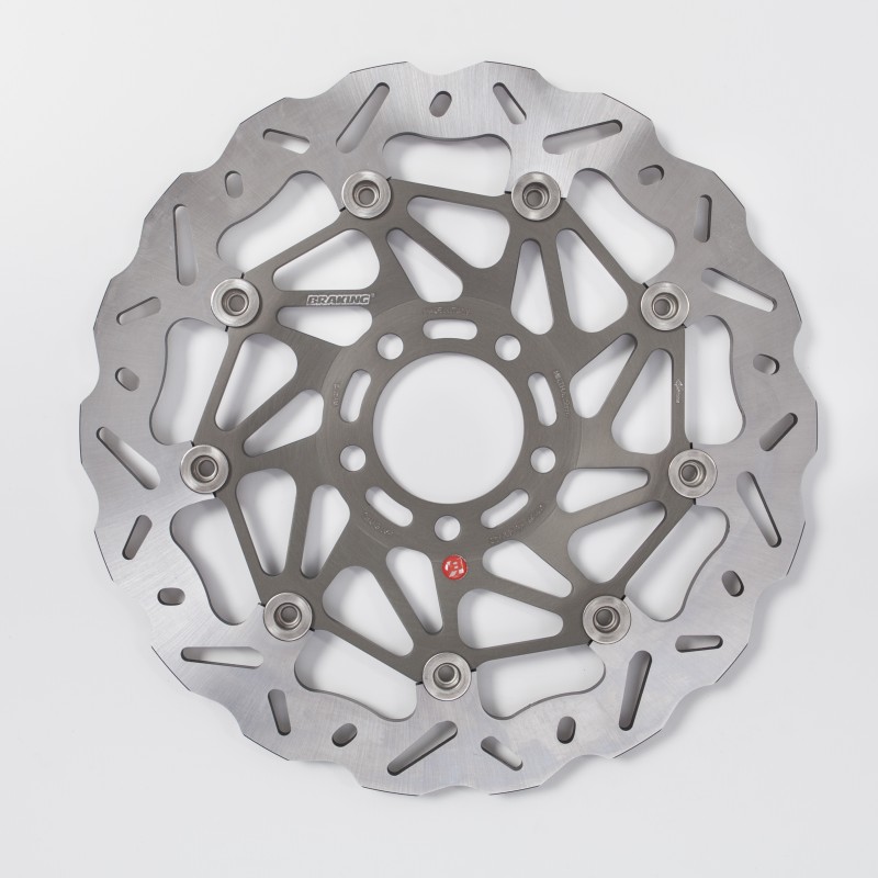 COPPIA DISCHI FRENO ANTERIORI BRAKING WAVE SK2 KAWASAKI ZX-9R 1998-1999