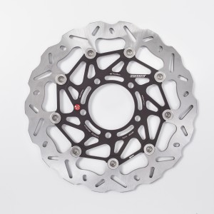 COPPIA DISCHI FRENO ANTERIORI BRAKING WAVE SK3 KAWASAKI ZX-10R 2006-2007