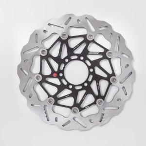 COPPIA DISCHI FRENO ANTERIORI BRAKING WAVE SK2 KTM SUPERMOTO 990 2007-2011