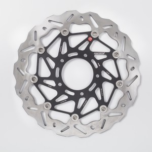 COPPIA DISCHI FRENO ANTERIORI BRAKING WAVE SK2 MV AGUSTA RIVALE 800 2014-2018