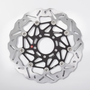 COPPIA DISCHI FRENO ANTERIORI BRAKING WAVE SK3 SUZUKI V-STROM 1000 2002-2006