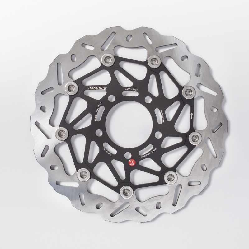 COPPIA DISCHI FRENO ANTERIORI BRAKING WAVE SK3 SUZUKI BANDIT 650 S 2005-2006