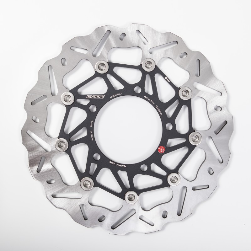 COPPIA DISCHI FRENO ANTERIORI BRAKING WAVE SK3 SUZUKI GSX-R 600 2006-2007