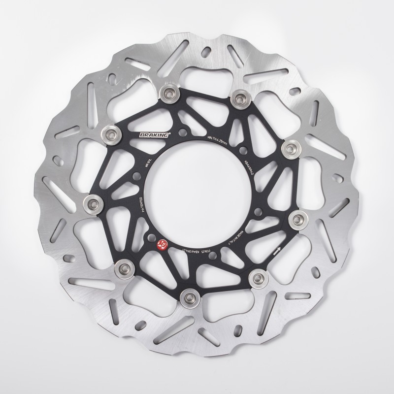 COPPIA DISCHI FRENO ANTERIORI BRAKING WAVE SK3 SUZUKI GSX-R 750 2008-2010