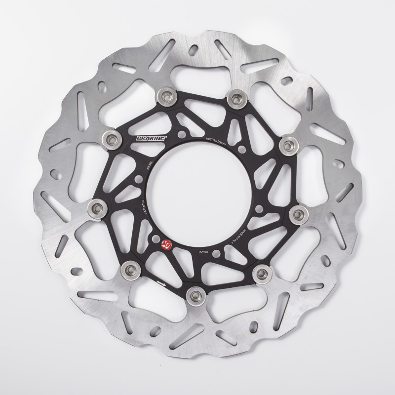 COPPIA DISCHI FRENO ANTERIORI BRAKING WAVE SK2 SUZUKI GSX-R 1000 2017-2020