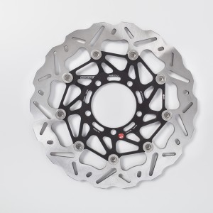 COPPIA DISCHI FRENO ANTERIORI BRAKING WAVE SK2 TRIUMPH DAYTONA 675 2009-2012