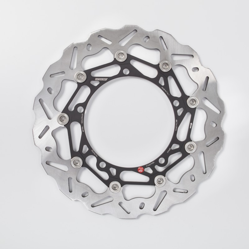 COPPIA DISCHI FRENO ANTERIORI BRAKING WAVE SK2 TRIUMPH SPEED TRIPLE R 2016-2018