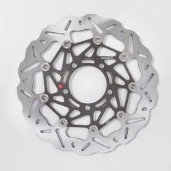 COPPIA DISCHI FRENO ANTERIORI BRAKING WAVE SK2 TRIUMPH STREET TRIPLE 675 2013-2016
