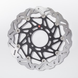 COPPIA DISCHI FRENO ANTERIORI BRAKING WAVE SK3 TRIUMPH STREET TRIPLE 765 R 2017-2020