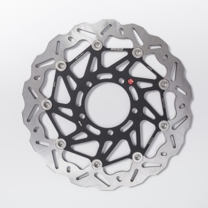 COPPIA DISCHI FRENO ANTERIORI BRAKING WAVE SK3 TRIUMPH STREET TRIPLE 765 R 2017-2020
