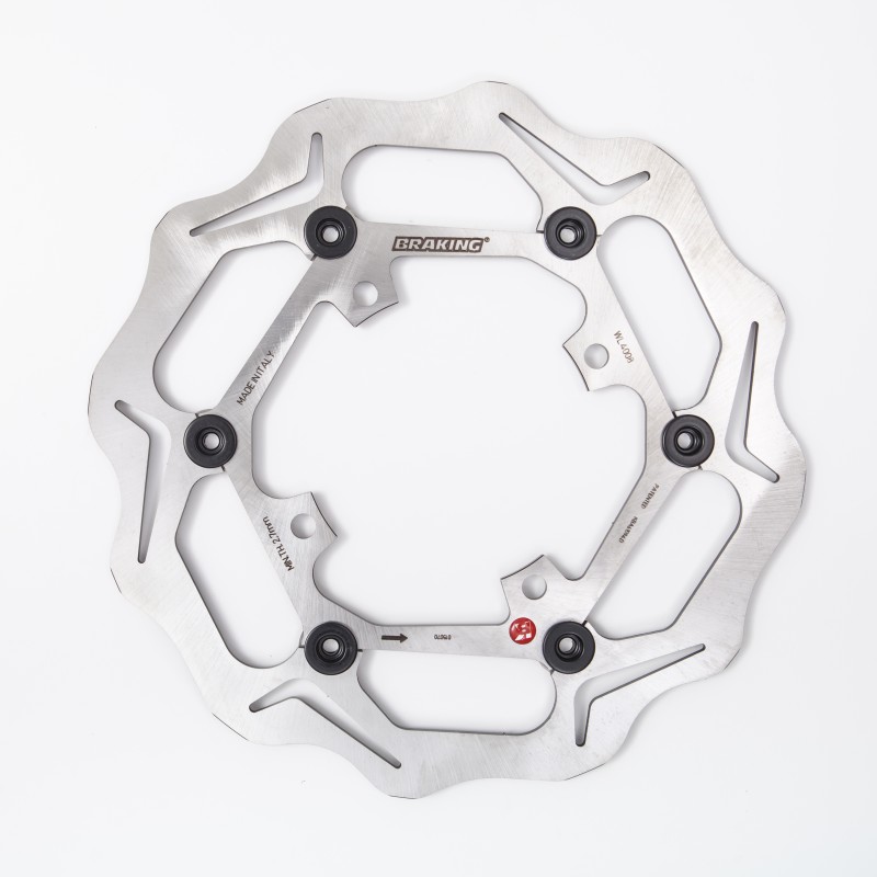 DISCO FRENO ANTERIORE BRAKING WAVE KAWASAKI KX 250 F 2006-2008