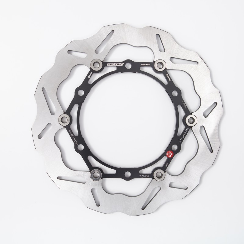 COPPIA DISCHI FRENO ANTERIORI BRAKING WAVE YAMAHA T-MAX 500 2008-2011