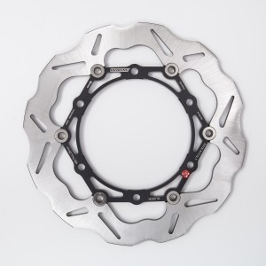 PAIR OF BRAKING WAVE FRONT BRAKE DISCS YAMAHA T-MAX 500 2008-2011