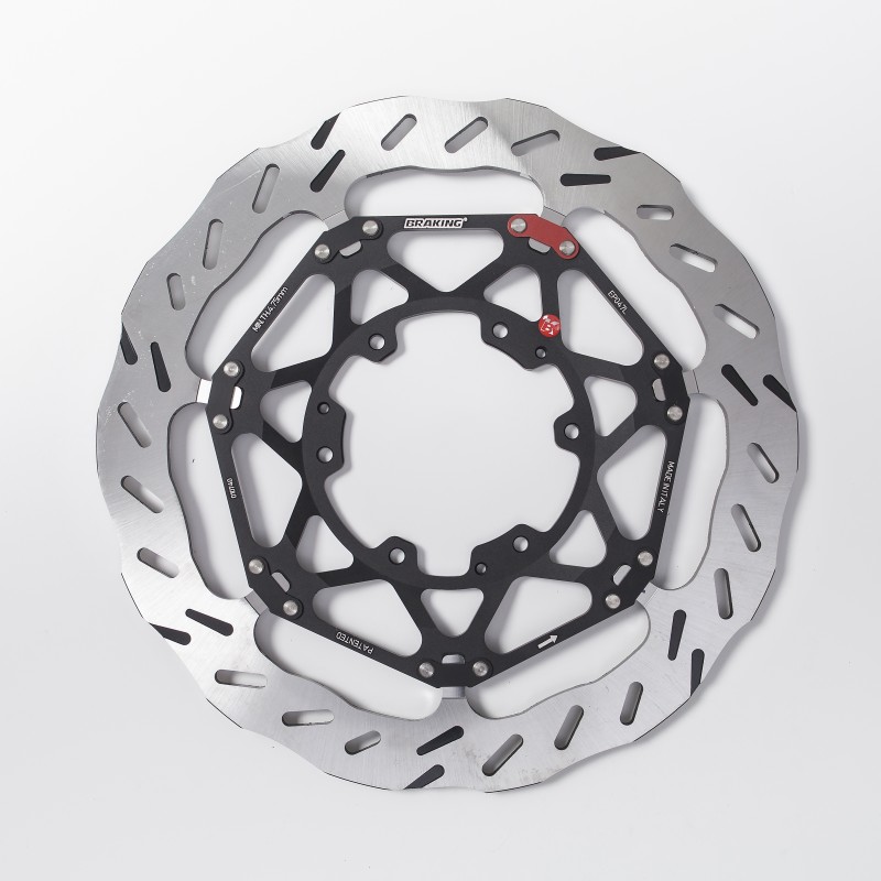 PAR DE DISCOS DE FRENO DELANTERO BRAKING EPTA WAVE HONDA CBR 1000 RR 2004-2005