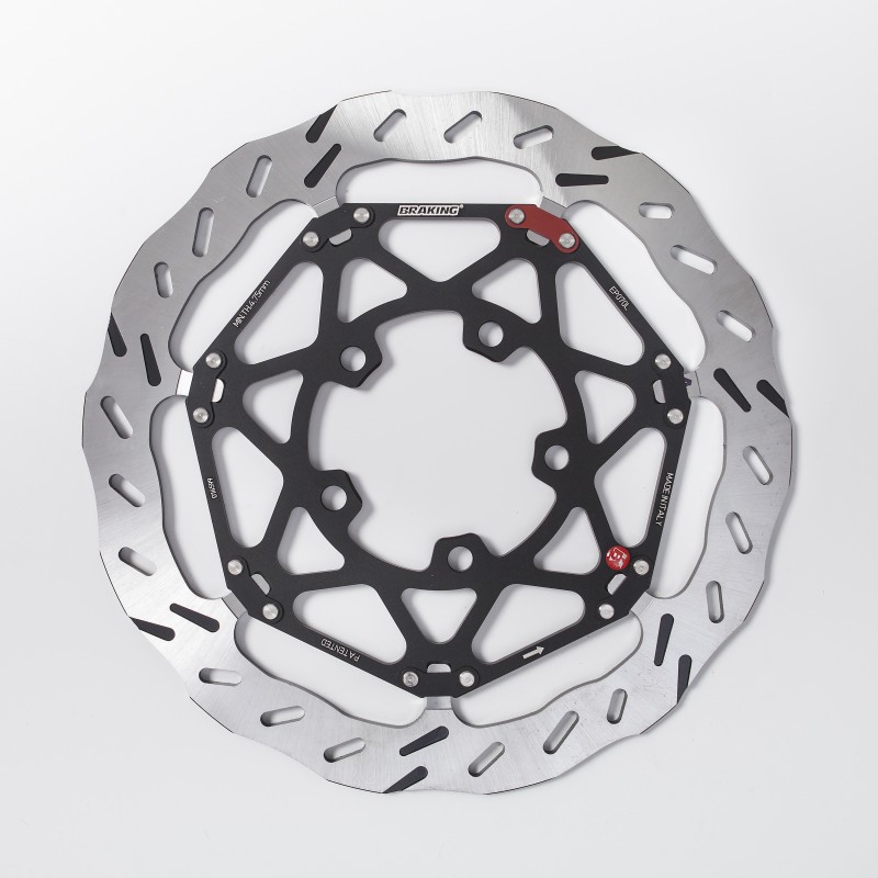 COPPIA DISCHI FRENO ANTERIORI BRAKING EPTA WAVE KAWASAKI ZX-6R 2009-2012