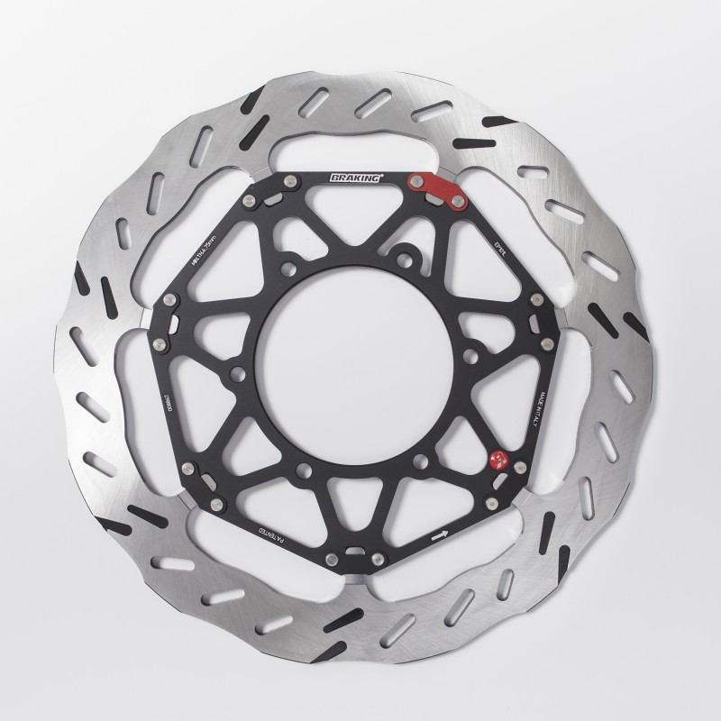 COPPIA DISCHI FRENO ANTERIORI BRAKING EPTA WAVE SUZUKI GSX-R 1000 2012-2014