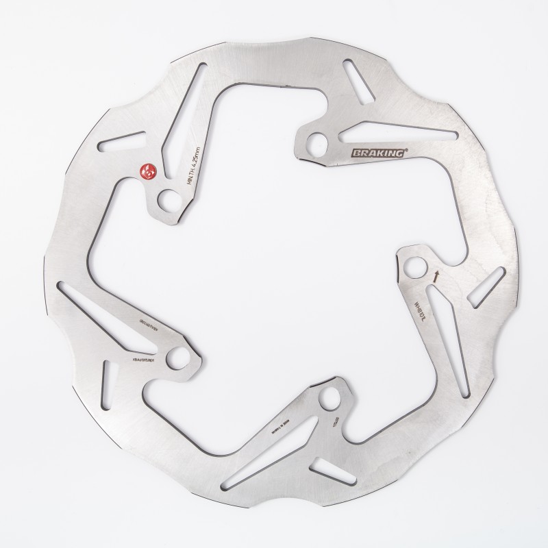PAR DE DISCOS DE FRENO DELANTERO BRAKING WAVE GILERA GP 800 2007-2013