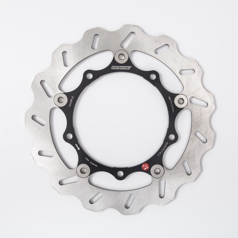 COPPIA DISCHI FRENO ANTERIORI BRAKING WAVE YAMAHA T-MAX 500 2004-2007
