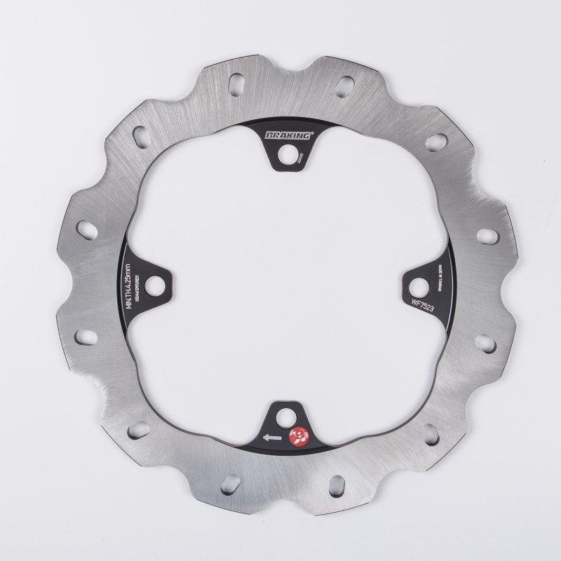 DISCO FRENO POSTERIORE BRAKING WAVE W-FIX HONDA CBR 500 R 2019-2020