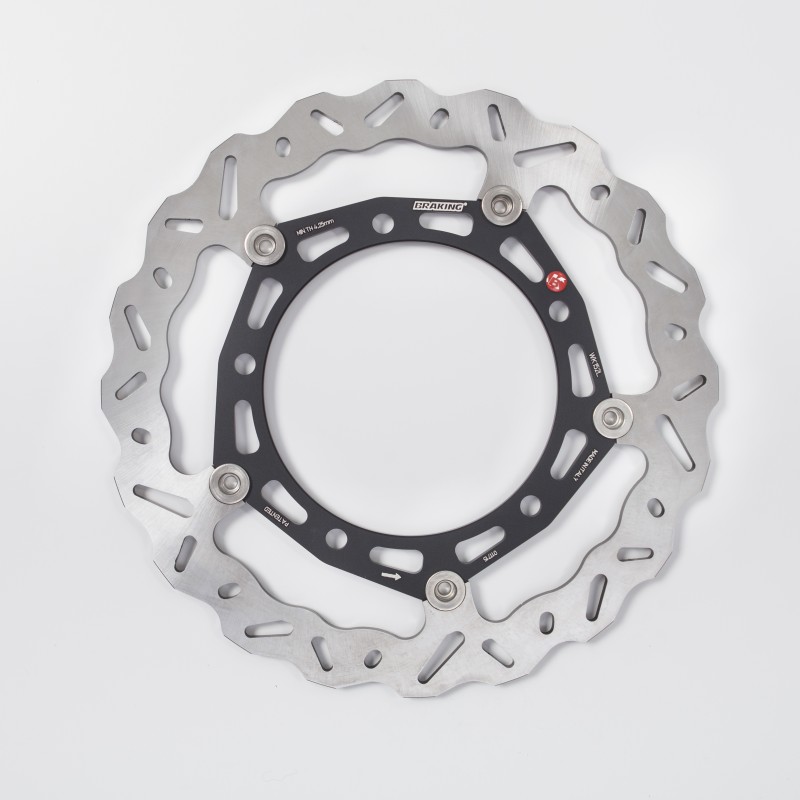 PAR DE DISCOS DE FRENO DELANTERO BRAKING WAVE SK2 KAWASAKI Z 650 2020