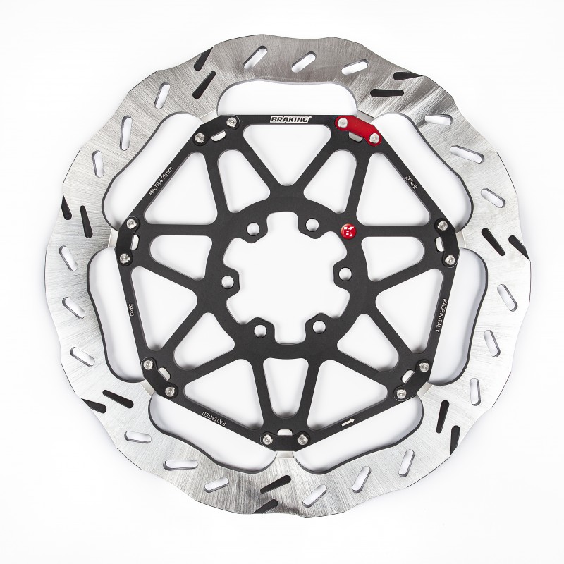 PAR DE DISCOS DE FRENO DELANTERO BRAKING EPTA WAVE APRILIA TUONO V4 1100 FACTORY 2021-2024