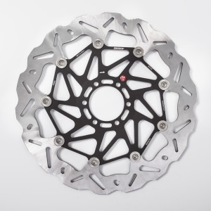 COPPIA DISCHI FRENO ANTERIORI BRAKING WAVE SK3 APRILIA RSV4 FACTORY 2021-2024