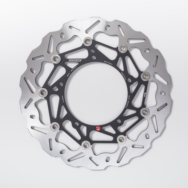 PAR DE DISCOS DE FRENO DELANTERO BRAKING WAVE SK3 YAMAHA MT-10 2023-2024