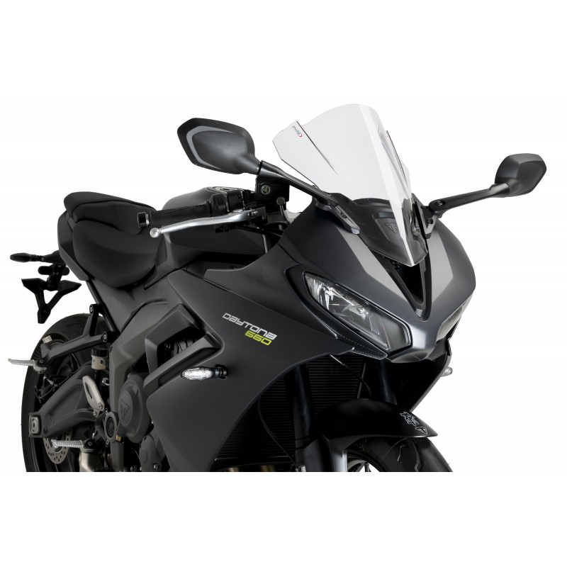CUPULA PUIG Z-RACING TRIUMPH DAYTONA 660 2024-2025, TRANSPARENTE