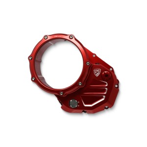 CARTER FRIZIONE TRASPARENTE CNC RACING IN ALLUMINIO PER DUCATI MULTISTRADA 1260 ENDURO 2019-2021