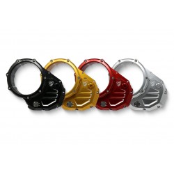 CARTER EMBRAGUE TRANSPARENTE CNC RACING IN ALUMINIO PARA DUCATI MULTISTRADA 1200 ENDURO 2016-2018