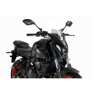 PARABRISAS PUIG SPORT NEW GENERATION YAMAHA MT-07 2025, AHUMADO CLARO