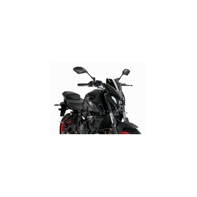 PARABRISAS PUIG SPORT NEW GENERATION YAMAHA MT-07 2025, NEGRO