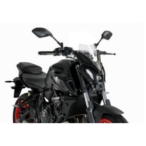 PUIG SPORT NEW GENERATION WINDSCREEN YAMAHA MT-07 2025, TRANSPARENT