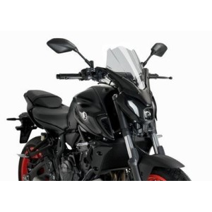 PARABRISAS PUIG TOURING NEW GENERATION YAMAHA MT-07 2025, AHUMADO CLARO