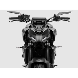 PAR DE ESPEJOS RETROVISORES RIZOMA STEALTH YAMAHA MT-07 2025, NEGRO