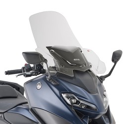 CUPOLINO GIVI TOURING YAMAHA T-MAX 560 2022-2024, TRASPARENTE