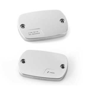 PAR DE TAPONES DE DEPOSITO DE FRENO RIZOMA YAMAHA T-MAX 560 2025-2026