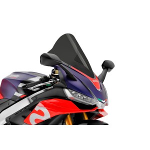 PUIG R-RACER WINDSCHILD APRILIA RSV4 1100 FACTORY 2025, DUNKLE RAUCH