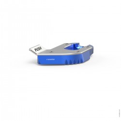 ESTENSIONE BASE CAVALLETTO LATERALE RIZOMA BMW R 1300 GS 2023-2025, BLU