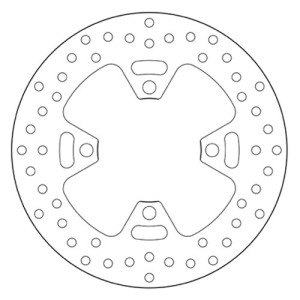 BREMBO SERIE ORO REAR BRAKE DISC TRIUMPH STREET TRIPLE 765 R 2017-2020