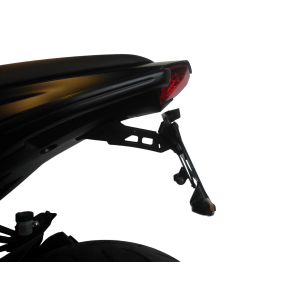 LICENSE PLATE SUPPORT KAWASAKI Z 1000 SX 2011-2013 WITH GIVI/KAPPA SIDE CASE HOLDER, WITH ADJUSTABLE INCLINATION