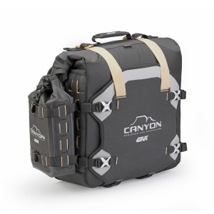 PAIR OF GIVI CANYON SIDE BAGS, 35 LITERS