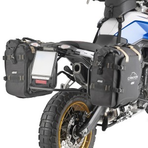 PAIR OF GIVI CANYON SIDE BAGS, 25 LITERS