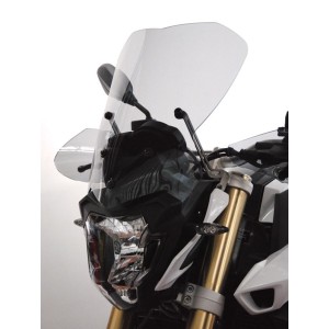 ISOTTA HIGH PROTECTION WINDSCREEN FOR OEM ATTACHMENTS BMW F 800 R 2015-2019, TRANSPARENT