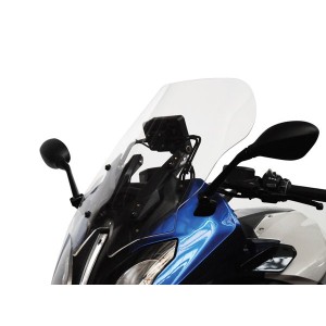 CUPOLINO ISOTTA ALTA PROTEZIONE SU ATTACCHI OEM BMW R 1200 RS 2015-2019, TRASPARENTE