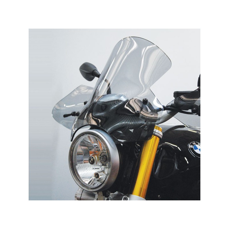CUPOLINO ISOTTA ALTO BMW R NINE T 2014-2020, FUME' CHIARO