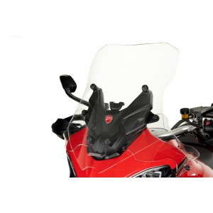 CUPOLINO ISOTTA ALTO DUCATI MULTISTRADA V4 2021-2024, TRASPARENTE