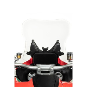 ISOTTA HIGH WINDSCREEN DUCATI MULTISTRADA V4 PIKES PEAK 2022-2024, CLEAR