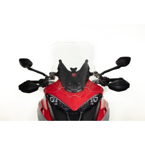 CUPOLINO ISOTTA ALTO DUCATI MULTISTRADA V4 RALLY 2023-2024, TRASPARENTE